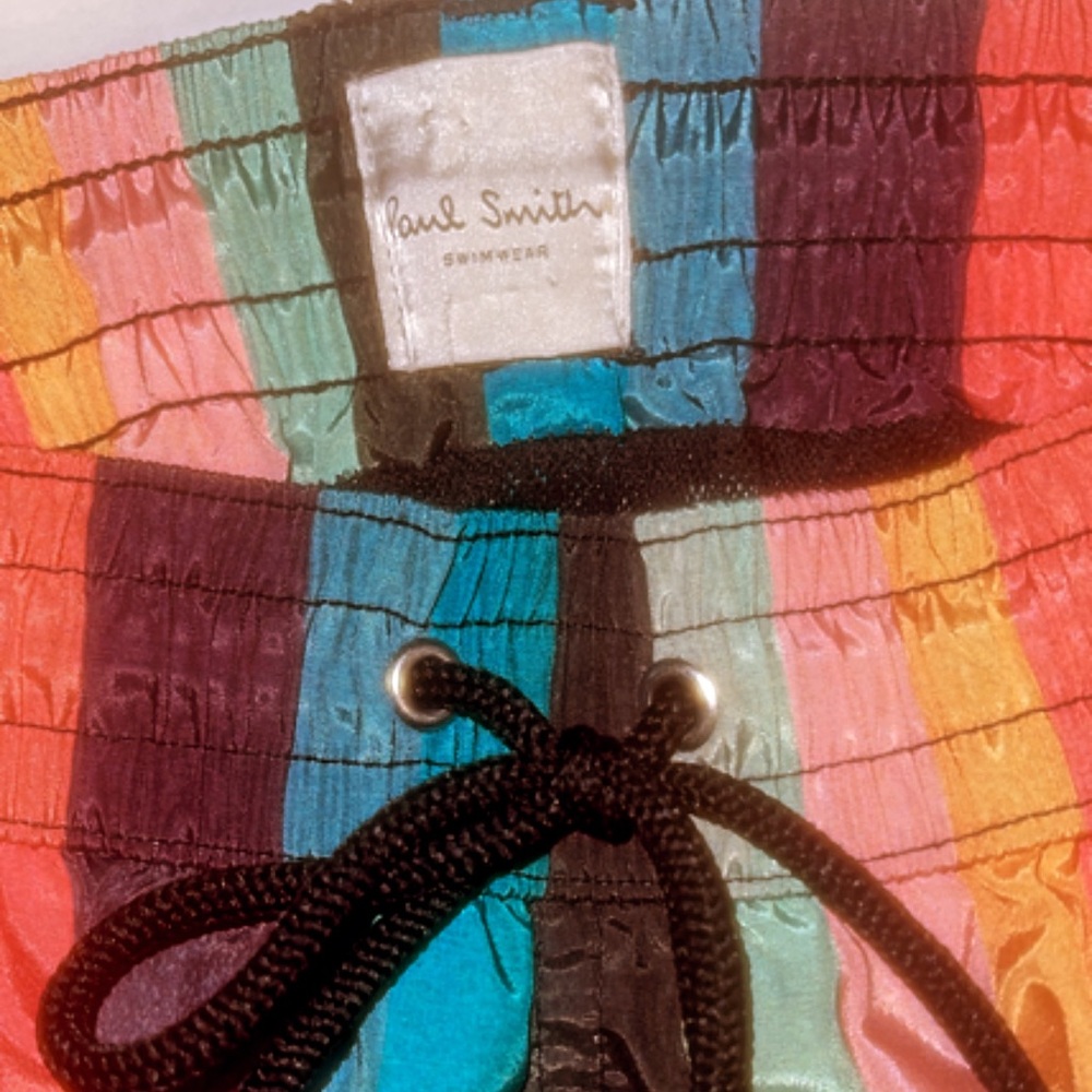 Paul smith trunks worn once multi colored sz L
